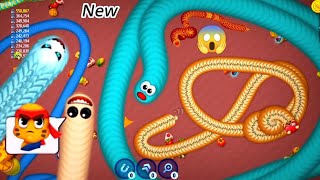 Wormszone.io 🐍 Double Snake Rounding Kill 😱 Best EPICS #001 Snake Game #wormszone