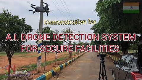 AI based Drone Detection Demonstration Video | Niltech R&D