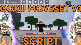 New Roblox Tsb Script Goku Moveset V3 Custom Sfx, Vfx, Animation