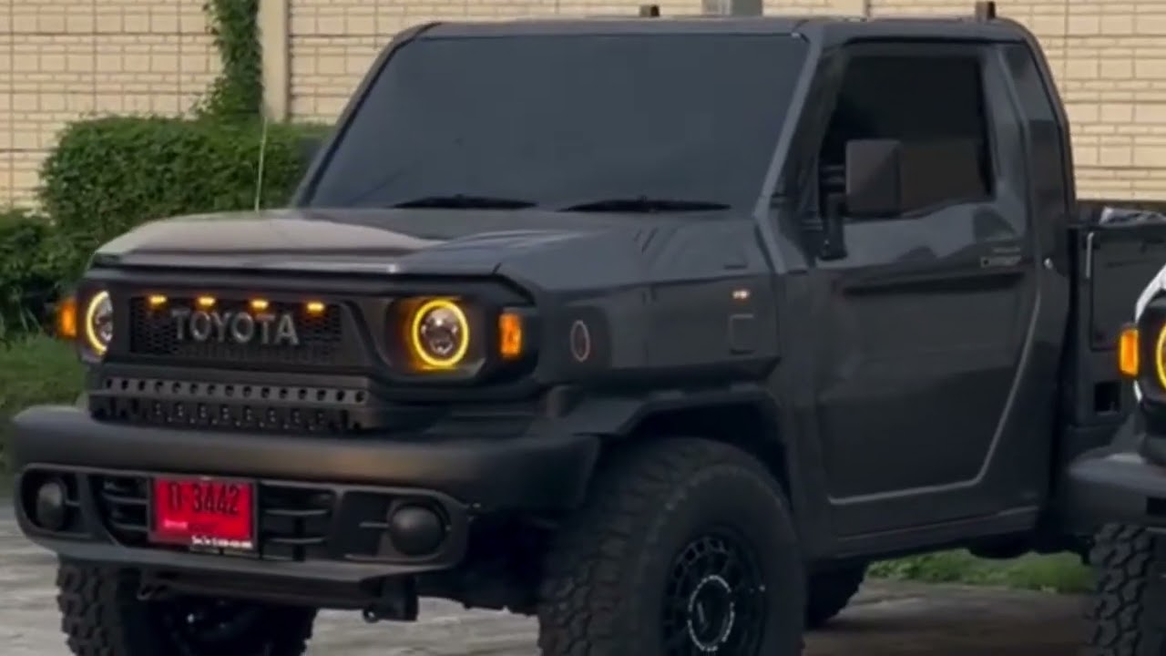 NEW Toyota Hilux Champ tuning: The Pickup That Conquers All Terrains