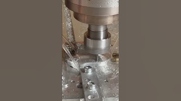 Ain’t this boring boring? #swissmade #machining #satisfying #howto #custom #diy#aluminium#cncrouter