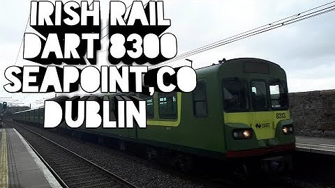 Irish Rail 8300 Class Dart Train Number 8313 - Seapoint Station,Co Dublin