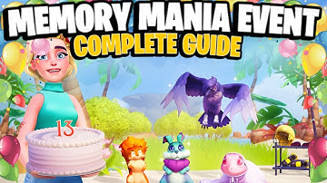 Memory Mania COMPLETE GUIDE! Free Pets, Statue and MORE! | Dreamlight Valley