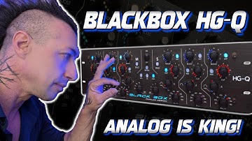 FINALLY!! BLACKBOX HG-Q TUBE EQUALIZER w/ Digital Control: THE NEW BENCHMARK!