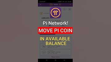Pi Network! Move Unlock Pi Coin In Available Balance, Pi Mainnet Wallet, #pinetwork #picoin