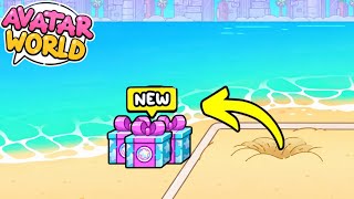 ⭐️NEW SECRETS!!😱 // ALL SPECIAL BEACH COIN SECRETS!🤯 // AVATAR WORLD SECRETS🤩 // AVADREAM  screenshot 1