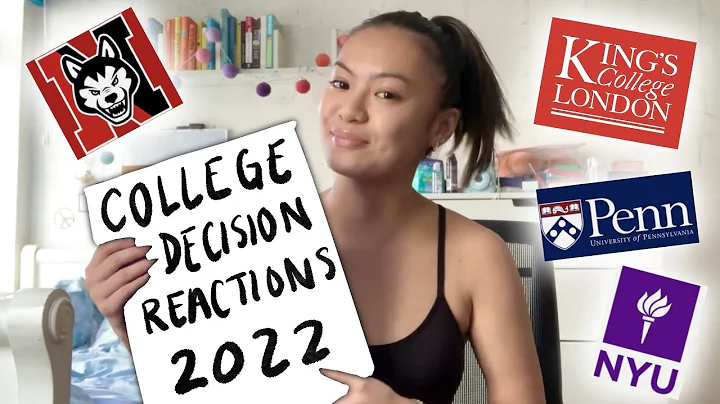 COLLEGE DECISION REACTIONS 2022 - UPenn, NYU, KCL AND MORE!