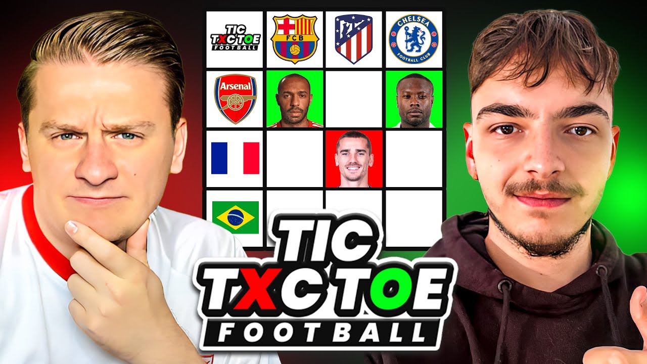 FOOTBALL TIC TAC TOE Vs @Oakelfish 