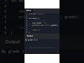 Output in C Programming #education #icodetips #coding #correctcoding #codingtips#viral#fyp #output