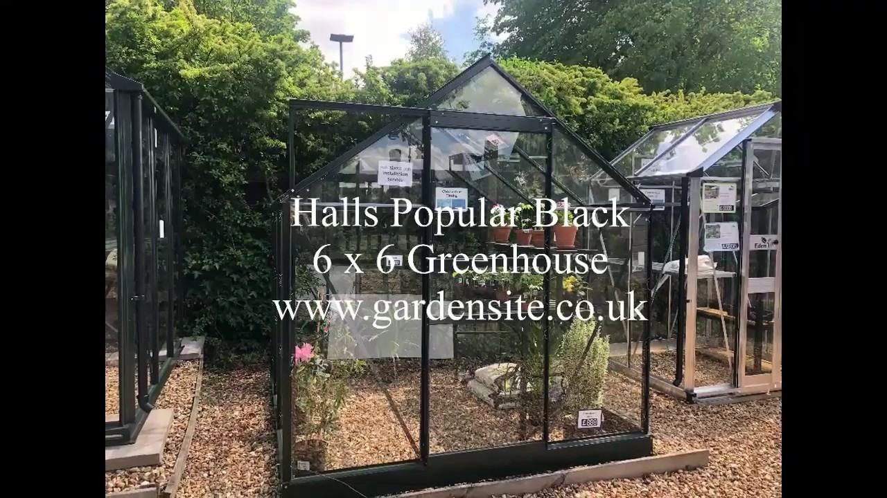 Product Review: Halls Popular Green 6 x 6 ft Greenhouse