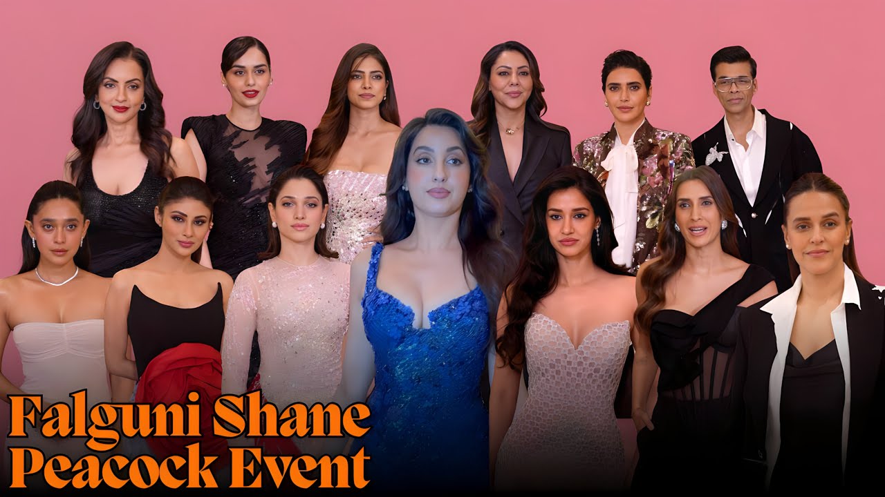 Falguni Shane Peacock Event|Style Queens | Gauri Khan, Disha Patani, Nora & Mouni Roy |
