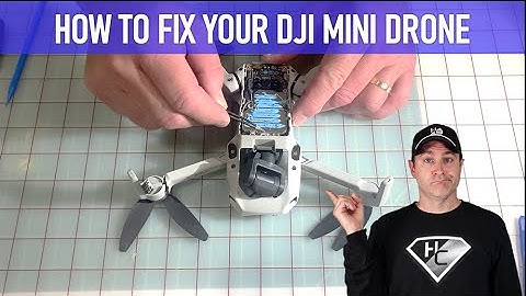 Repair your DJI Mini SE, Mini 2 or Mini 1 | DIY Arm and Motor replacement