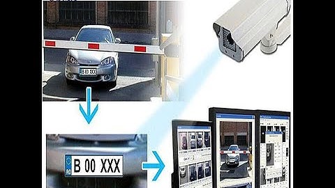 COMA ANPR parking system with 2 layers ticket machine & payment machine