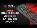 Change lights gxt 830rw avonn gaming keyboard