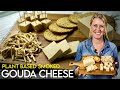 EASY Plant-Based Smoked Gouda Cheese 🧀 Slices, Shreds &amp; Melts!