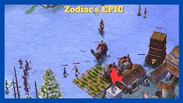CRAZY BACK AND FORTH MADNESS | Ulysses (Poseidon) vs Zodiac (Set) #aom #ageofempires