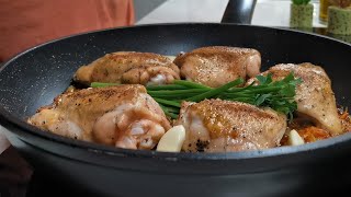 Нашёл самый ШИКАРНЫЙ РЕЦЕПТ как приготовить курицу на сковороде!  ВКУСНО невероятно!