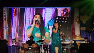 মনে রেখো আমার এ গান || Mone rekho amar e gaan || Live singing by Tiasa Sarkar || Bengali latest song