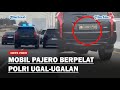 Video Viral Mobil Pajero Berpelat Polri Ugal-ugalan di Jalan dan Nyaris Serempet Mobil Lain!