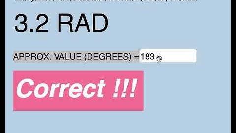 Degrees to Radians (and Vice Versa): Quick Formative Assessment w/GeoGebra