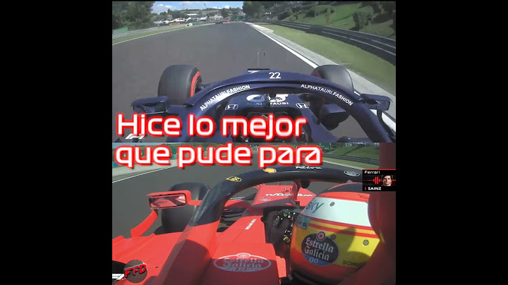 Carlos Sainz se va fuera de pista para evitar un incidente con Yuki Tsunoda | F1FD | #Shorts