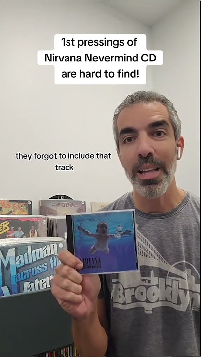 Hard to find version of Nirvana Nevermind CD you need to be on the lookout for #nirvana #valuableCD