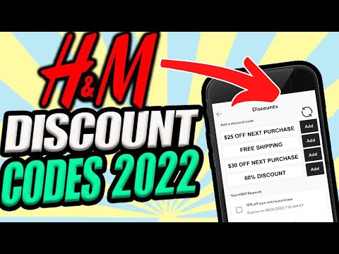 H&M Discount Codes 2022