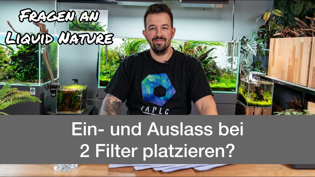 Filter Ein und Auslass bei 2 Filter richtig platzieren? Fragen an