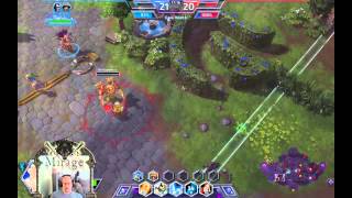 Heroes of the Storm alpha- Tyrande gameplay - Owl snipe 3