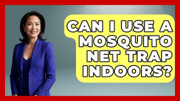 Can I Use A Mosquito Net Trap Indoors? - Insects and Invaders