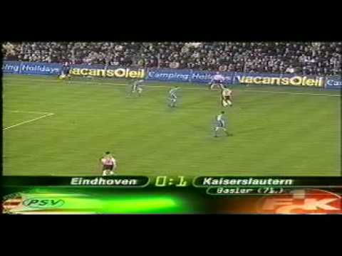 PSV Eindhoven vs. 1. FC Kaiserslautern Uefa Cup Viertelfinale 2001 Platzsturm