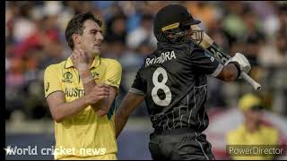 World Cup match 2023  Australia Vs Newzealand Australia  win by 5 Runs the match