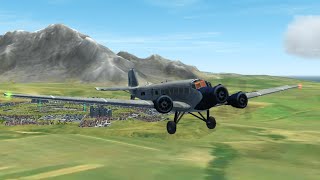 Ovilex Flight Sim 2018: Junkers JU-52 | Full HD Gameplay Ultra Graphics