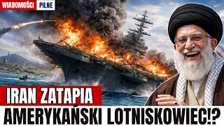 Iran zatopił amerykański lotniskowiec – czy Chamenei wydał rozkaz?