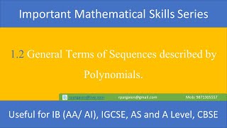 General Term of Polynomial Sequences