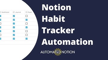 Notion Automation - Habit Tracker Shortcut