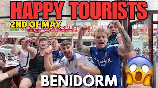 Benidorm - PACKED Pubs, Bars & Happy Tourists! 😱🍻┃It's a Busy Weekend!