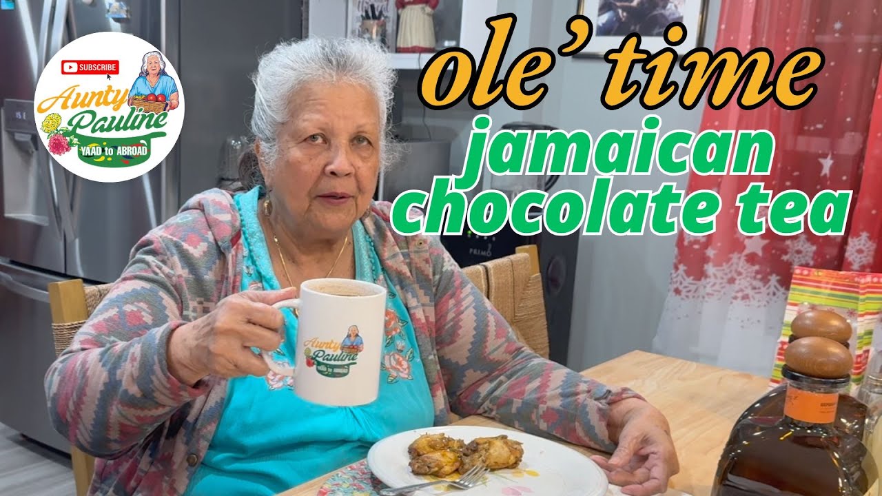 The real deal for ole' time Chocolate Jamaican Tea. @Colaz Smith TV we miss you for breakfast.