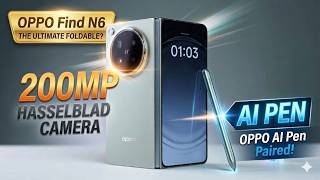 OPPO Find N6: Certified for 1,000,000 fold- AI Pen Unboxing Review