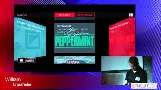 Seth and friends demo CrossFader @SFNewTech @djz screenshot 2