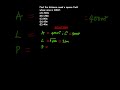 PLANE GEOMETRY | CALCULATING THE PERIMETER OF A SQUARE FIELD