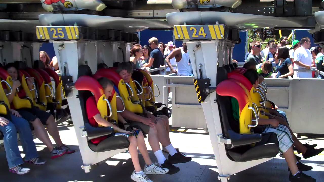 2011 07 02 Stephanie , flight deck, Great America YouTube