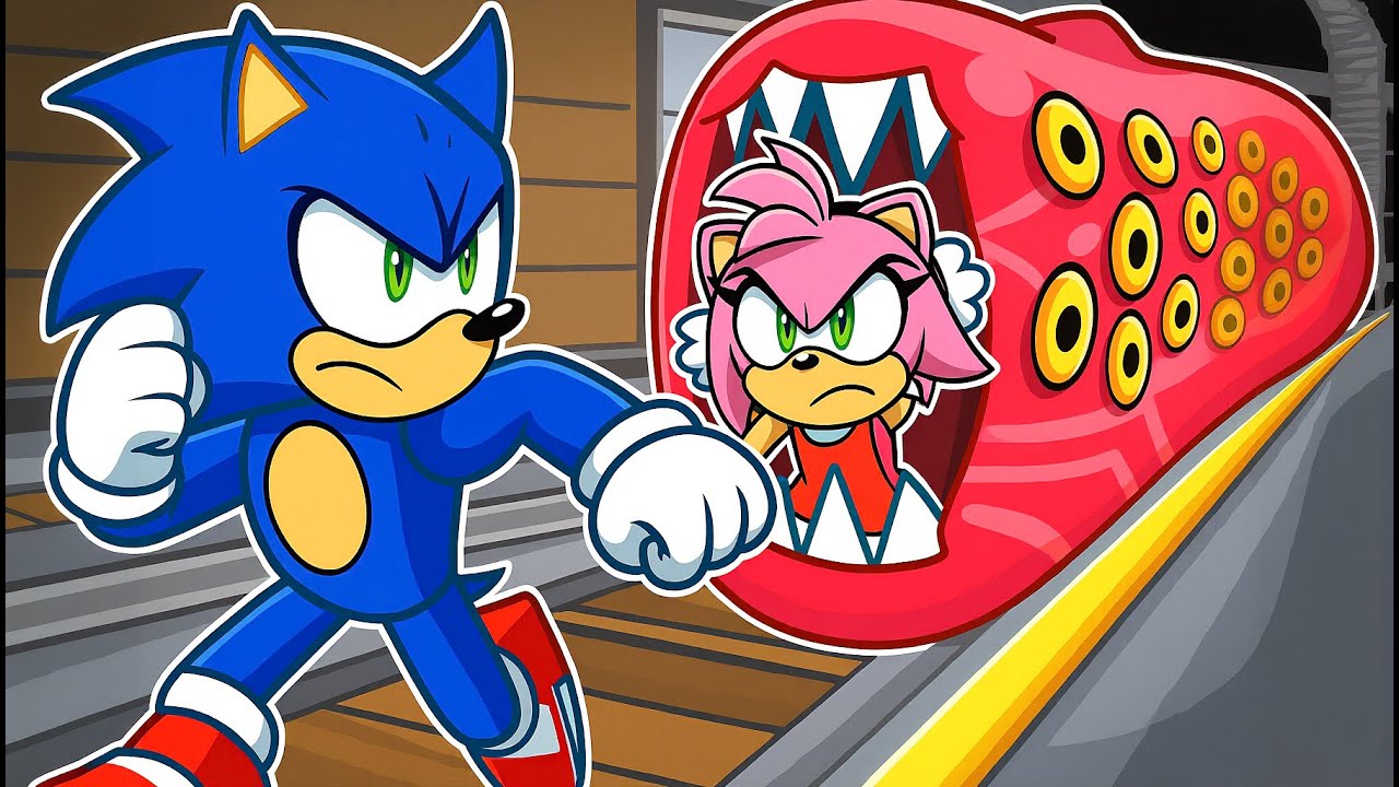 SONIC BUT WE TOOK THE WRONG TRAIN!