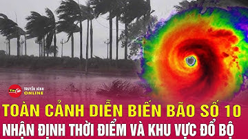 Bão số 10 Bualoi di chuyển với tốc độ "chóng mặt", nhận định thời điểm và khu vực đổ bộ? | Tin24h
