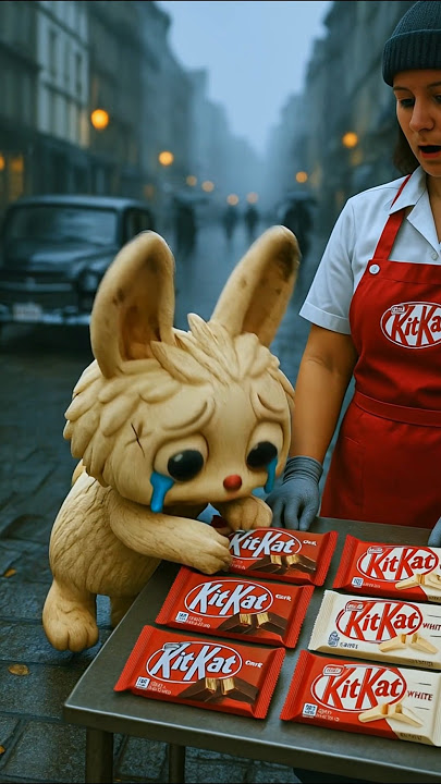 Download lagu Labubu Steals KitKat #labubu #catvideos #cat