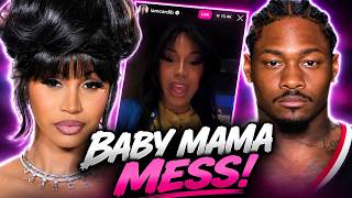 Cardi B SPAZZES On Stefon Diggs His Baby Mamas FIRES BACK At Old Navy BACKLASH