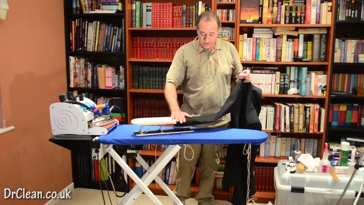 Ironing a Wool Womans Jacket DrClean YouTube