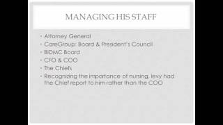 Paul Levy: Taking Charge of the Beth Israel Deaconess Medical Center