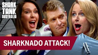 Download Lagu ALL Five Sharks Invested $450,000 In Sharknado Alive?! | Shark Tank Australia MP3 Download Lagu ALL Five Sharks Invested $450,000 In Sharknado Alive?! | Shark Tank Australia MP3