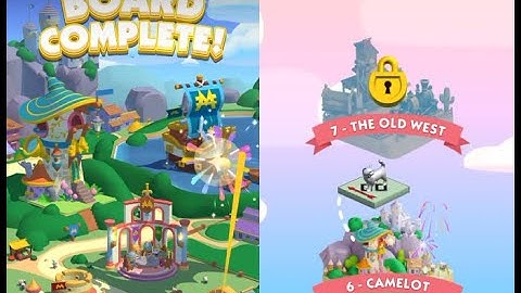 MONOPOLY GO - 6 - Camelot - Board Complete